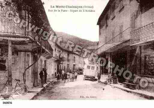 Ville de MOTTECHALANCON(LA), carte postale ancienne