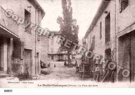 Ville de MOTTECHALANCON(LA), carte postale ancienne