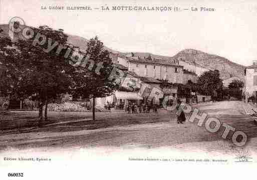 Ville de MOTTECHALANCON(LA), carte postale ancienne