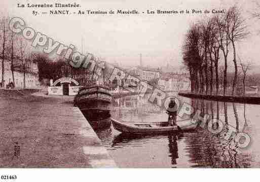 Ville de NANCY, carte postale ancienne