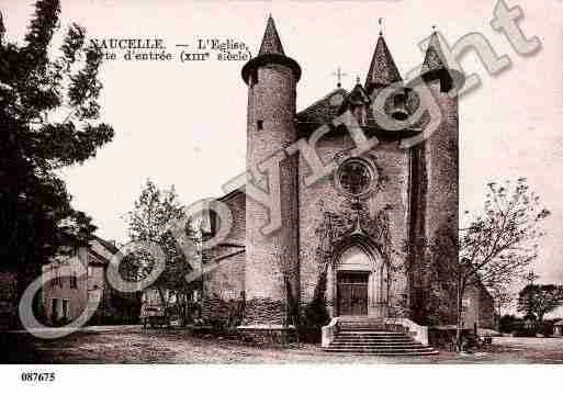 Ville de NAUCELLE, carte postale ancienne