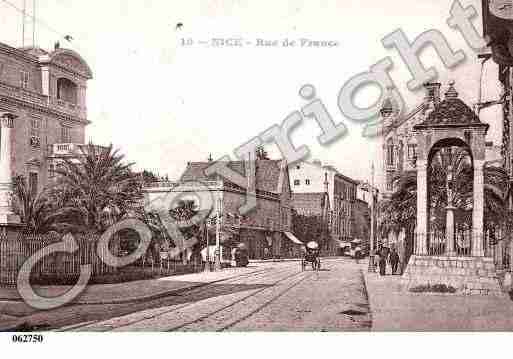 Ville de NICE, carte postale ancienne