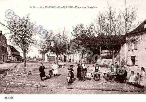 Ville de OLORONSAINTEMARIE, carte postale ancienne