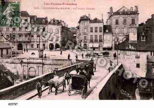 Ville de OLORONSAINTEMARIE, carte postale ancienne