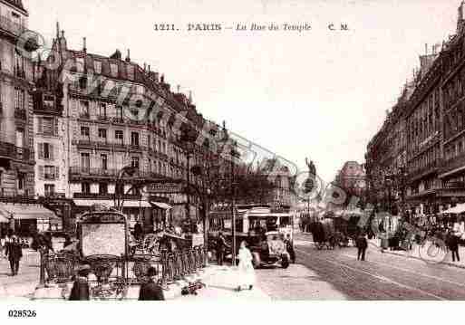 Ville de PARIS3, carte postale ancienne