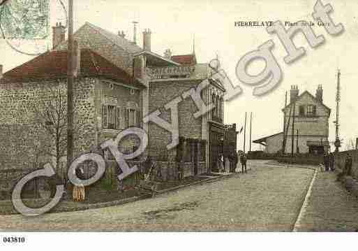 Ville de PIERRELAYE, carte postale ancienne