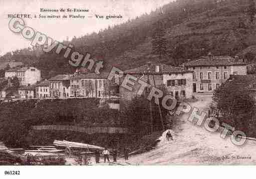 Ville de PLANFOY, carte postale ancienne