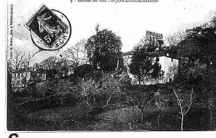Ville de POUCHARESSE, carte postale ancienne Ville de POUCHARESSE, carte postale ancienne