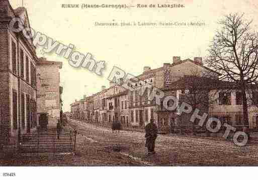 Ville de RIEUX, carte postale ancienne