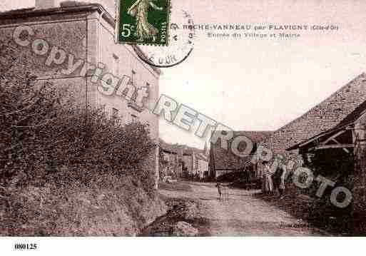 Ville de ROCHEVANNEAU, carte postale ancienne