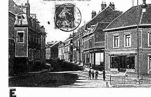 Ville de ROZOYSSERRE, carte postale ancienne