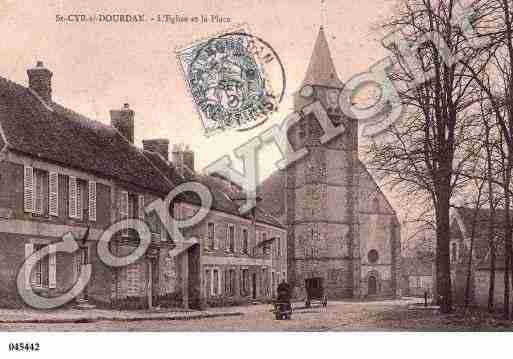 Ville de SAINTCYRSOUSDOURDAN, carte postale ancienne