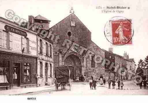 Ville de SAINTDIZIER, carte postale ancienne