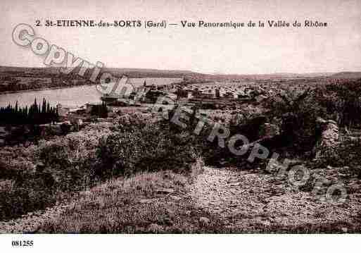 Ville de SAINTETIENNEDESSORTS, carte postale ancienne