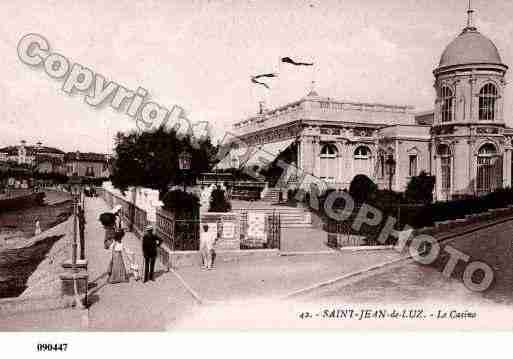 Ville de SAINTJEANDELUZ, carte postale ancienne