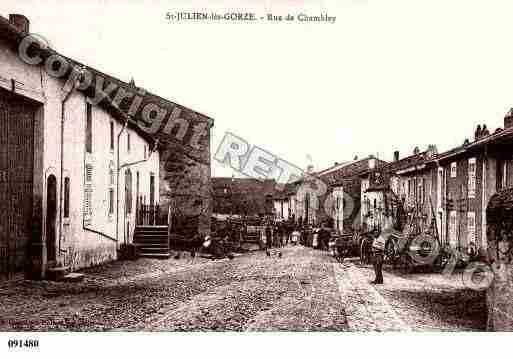 Ville de SAINTJULIENLESGORZE, carte postale ancienne