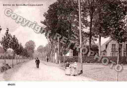 Ville de SAINTMARTINAULAERT, carte postale ancienne Ville de SAINTMARTINAULAERT, carte postale ancienne