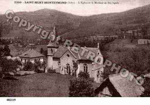 Ville de SAINTMURYMONTEYMOND, carte postale ancienne