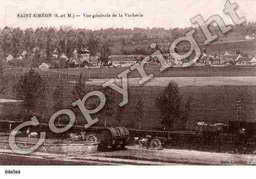 Ville de SAINTSIMEON, carte postale ancienne