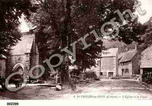 Ville de SAINTYRIEIXLESBOIS, carte postale ancienne