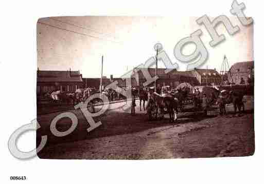 Ville de SEBONCOURT, carte postale ancienne