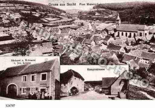 Ville de SOUCHT, carte postale ancienne