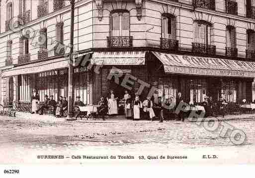 Ville de SURESNES, carte postale ancienne