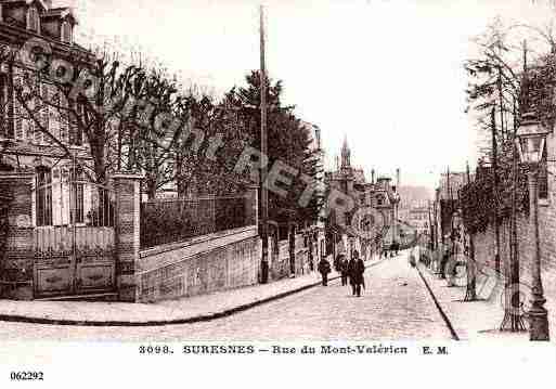 Ville de SURESNES, carte postale ancienne