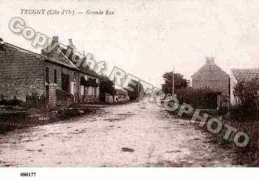 Ville de TRUGNY, carte postale ancienne