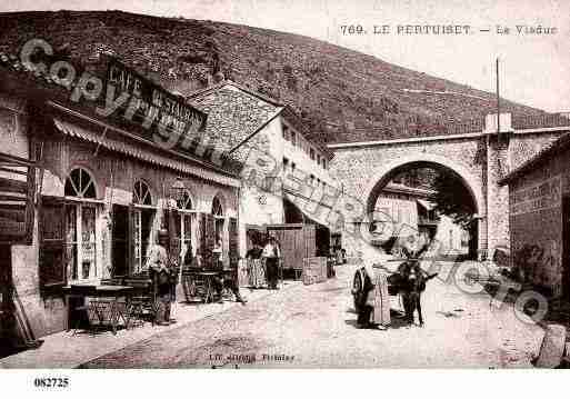 Ville de UNIEUX, carte postale ancienne