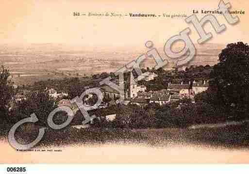 Ville de VANDOEUVRE, carte postale ancienne