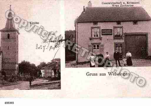 Ville de VELVING, carte postale ancienne Ville de VELVING, carte postale ancienne