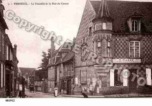 Ville de VERNEUILSURINDRE, carte postale ancienne