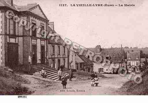 Ville de VIEILLELYRE(LA), carte postale ancienne