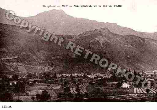 Ville de VIF, carte postale ancienne