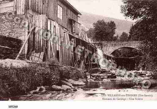 Ville de VILLARDSSURTHONES(LES), carte postale ancienne