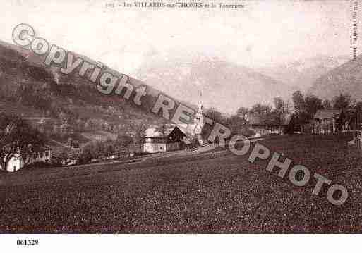 Ville de VILLARDSSURTHONES(LES), carte postale ancienne