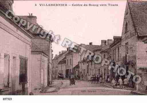 Ville de VILLEBERNIER, carte postale ancienne