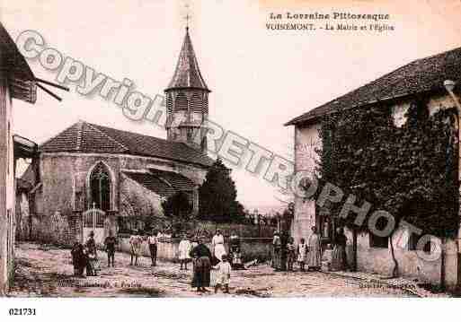 Ville de VOINEMONT, carte postale ancienne