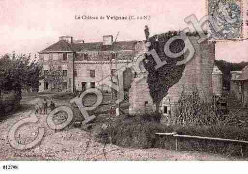 Ville de YVIGNAC, carte postale ancienne