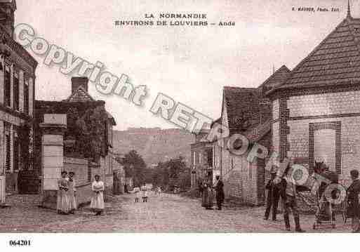 Ville de ANDE, carte postale ancienne