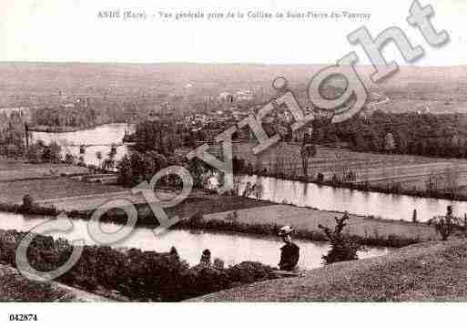 Ville de ANDE, carte postale ancienne