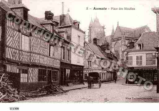 Ville de AUMALE, carte postale ancienne