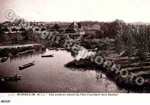 Ville de BAGNEUX, carte postale ancienne