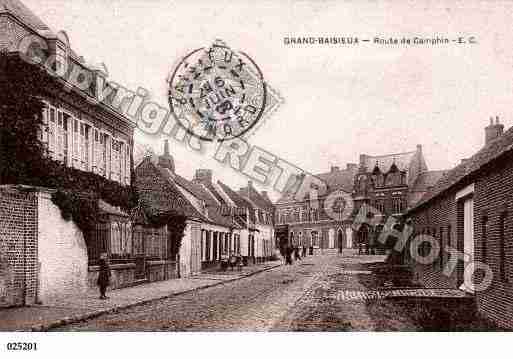 Ville de BAISIEUX, carte postale ancienne