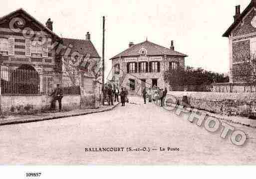 Ville de BALLANCOURTSURESSONNE, carte postale ancienne