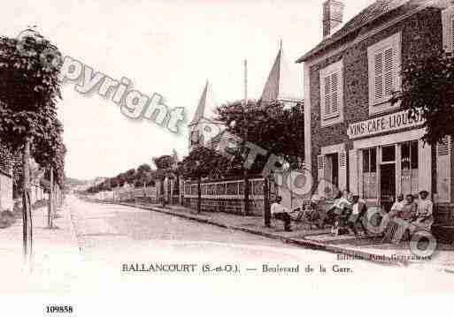 Ville de BALLANCOURTSURESSONNE, carte postale ancienne
