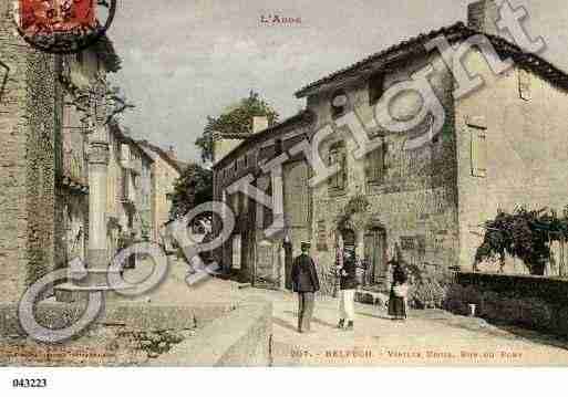 Ville de BELPECH, carte postale ancienne