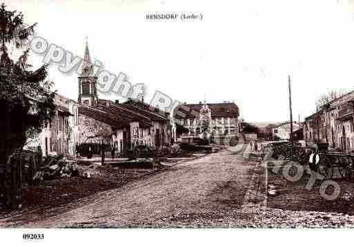 Ville de BENESTROFF, carte postale ancienne