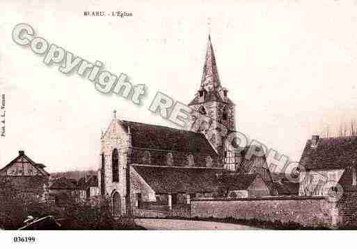 Ville de BLARU, carte postale ancienne